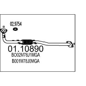 Abgasrohr 01.10890 von MTS günstig für 944,58 € online kaufen