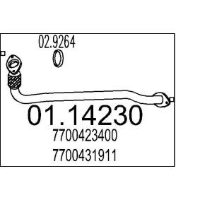Abgasrohr 01.14230 von MTS günstig für 61,61 € online kaufen