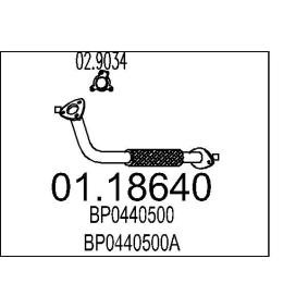 Compre Tubo de escape de MTS online para MX-3 (EC) a precios moderados