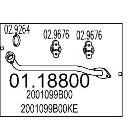 Abgasrohr 01.18800 von MTS günstig für 64,66 € online kaufen