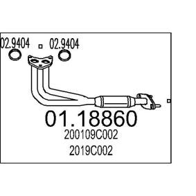 Abgasrohr 01.18860 von MTS günstig für 63,98 € online kaufen