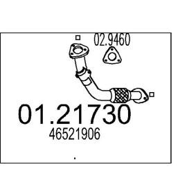 Acquista Tubo di scarico da MTS online per Seicento / 600 Hatchback (187_) a prezzi moderati