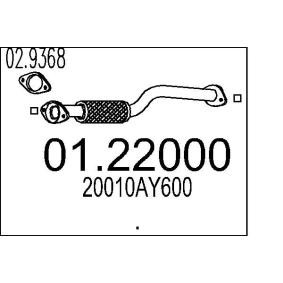 Abgasrohr 01.22000 von MTS günstig für 944,58 € online kaufen