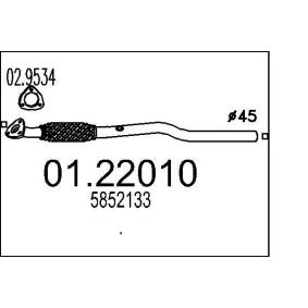 Compre Tubo de escape de MTS online para Astra Classic Hatchback (A04) a precios moderados