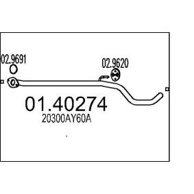 Abgasrohr 01.40274 von MTS günstig für 944,58 € online kaufen