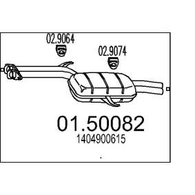 Mittelschalldämpfer 01.50082 von MTS günstig für 944,58 € online kaufen