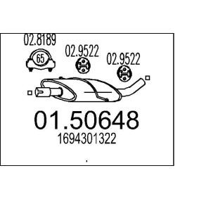 Mittelschalldämpfer 01.50648 von MTS günstig für 944,58 € online kaufen