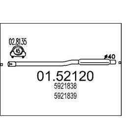 Compre Silenciador intermedio de MTS online para Fiorino Furgón (127_) a precios moderados