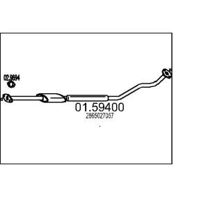 Acquista Marmitta centrale da MTS 01.59400 a buon mercato per soli 960,32 €