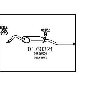 Acquista Marmitta da MTS 01.60321 a buon mercato per soli 51,55 €