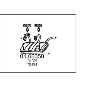Comprar Silenciador trasero de MTS 01.66350 a bajo precio de 76,12 €