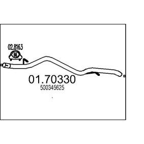 Compre Tubo de escape da MTS 01.70330 a um preço baixo por 932,66 €