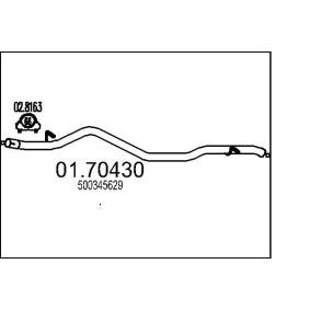 Compre Tubo de escape da MTS 01.70430 a um preço baixo por 932,66 €