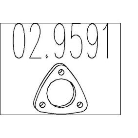 Dichtung, Abgasrohr 02.9591 von MTS günstig für 944,58 € online kaufen