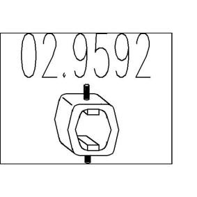 Anschlagpuffer, Schalldämpfer 02.9592 von MTS günstig für 7,19 € online kaufen