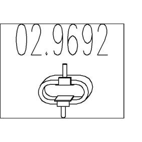 Anschlagpuffer, Schalldämpfer 02.9692 von MTS günstig für 4,94 € online kaufen