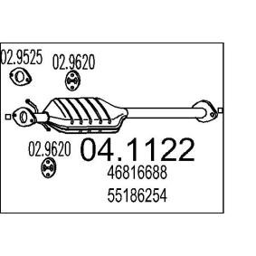 Katalysator 04.1122 von MTS günstig für 258,66 € online kaufen