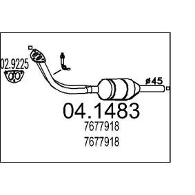 Katalysator 04.1483 von MTS günstig für 359,27 € online kaufen