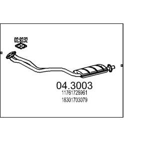 Katalysator 04.3003 von MTS günstig für 868,94 € online kaufen