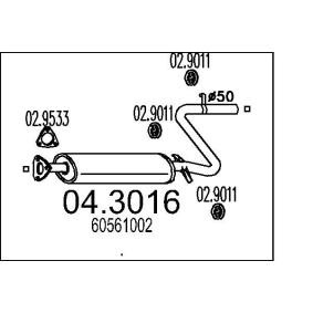 Katalysator 04.3016 von MTS günstig für 554,64 € online kaufen