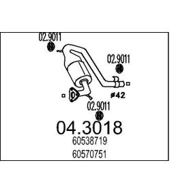 Katalysator 04.3018 von MTS günstig für 868,94 € online kaufen