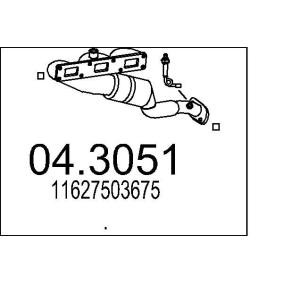 Katalysator 04.3051 von MTS günstig für 512,97 € online kaufen