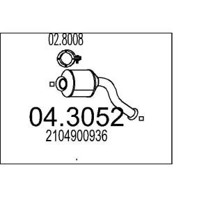 Katalysator 04.3052 von MTS günstig für 433,33 € online kaufen
