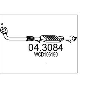 Katalysator 04.3084 von MTS günstig für 868,94 € online kaufen