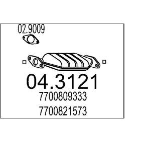 Katalysator 04.3121 von MTS günstig für 211,97 € online kaufen