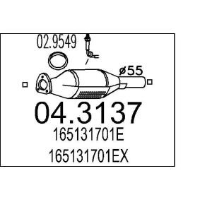 Katalysator 04.3137 von MTS günstig für 241,01 € online kaufen