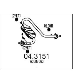 Katalysator 04.3151 von MTS günstig für 868,94 € online kaufen