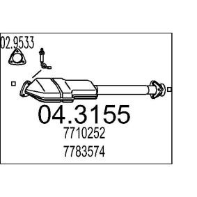 Katalysator 04.3155 von MTS günstig für 323,62 € online kaufen