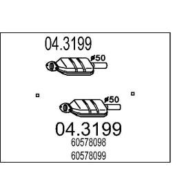 Katalysator 04.3199 von MTS günstig für 868,94 € online kaufen