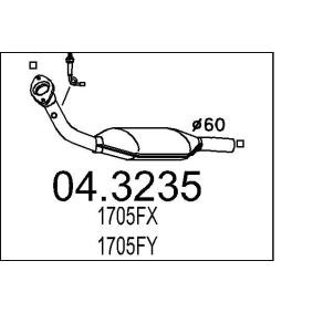 Katalysator 04.3235 von MTS günstig für 285,80 € online kaufen