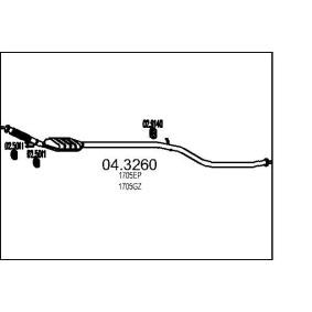 Katalysator 04.3260 von MTS günstig für 286,80 € online kaufen