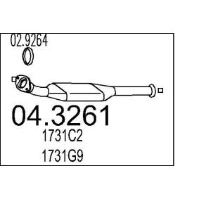 Katalysator 04.3261 von MTS günstig für 209,19 € online kaufen