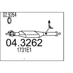 Katalysator 04.3262 von MTS günstig für 283,99 € online kaufen