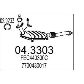 Katalysator 04.3303 von MTS günstig für 197,32 € online kaufen
