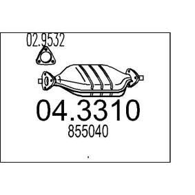 Katalysator 04.3310 von MTS günstig für 277,55 € online kaufen