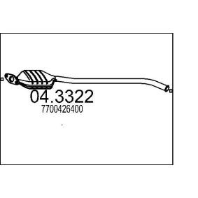 Katalysator 04.3322 von MTS günstig für 232,74 € online kaufen