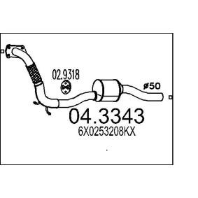 Katalysator 04.3343 von MTS günstig für 355,59 € online kaufen