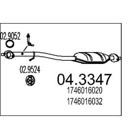 Katalysator 04.3347 von MTS günstig für 336,70 € online kaufen