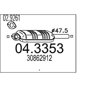 Osta Katalysaattori MTS:llä 04.3353 edullisesti hintaan 223,80 €