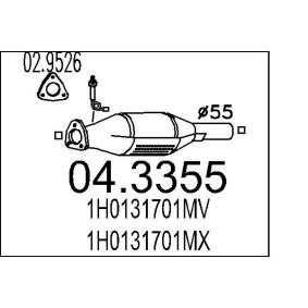 Katalysator 04.3355 von MTS günstig für 305,45 € online kaufen