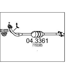 Katalysator 04.3361 von MTS günstig für 332,68 € online kaufen