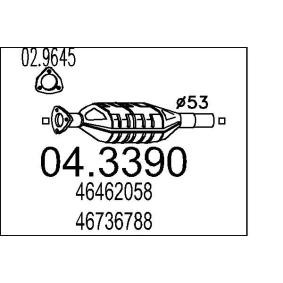 Katalysator 04.3390 von MTS günstig für 277,55 € online kaufen