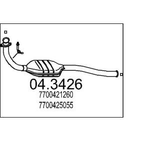 Katalysator 04.3426 von MTS günstig für 172,58 € online kaufen