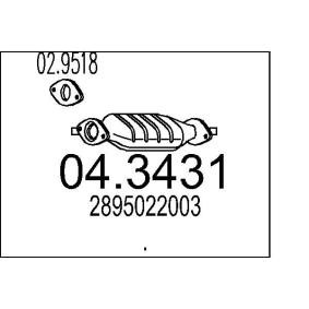 Katalysator 04.3431 von MTS günstig für 454,94 € online kaufen