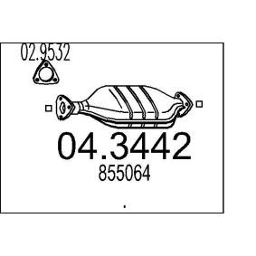 Katalysator 04.3442 von MTS günstig für 314,66 € online kaufen