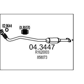 Katalysator 04.3447 von MTS günstig für 323,62 € online kaufen